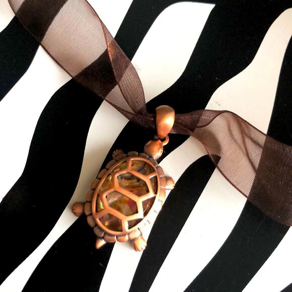 3 for $30 Stephan & Co. Turtle Necklace - Picture 2 of 4